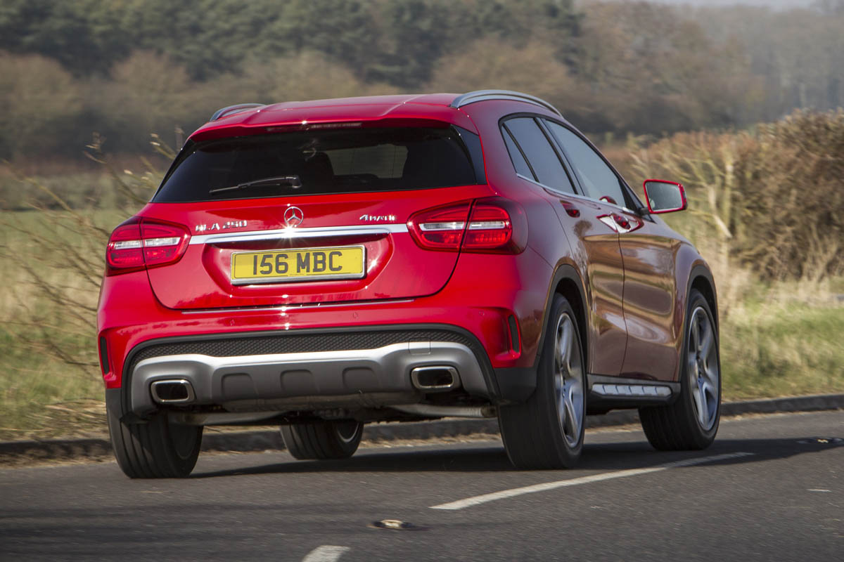 Mercedes GLA250 AMG rear