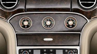 Bentley Mulsanne Hybrid concept dials