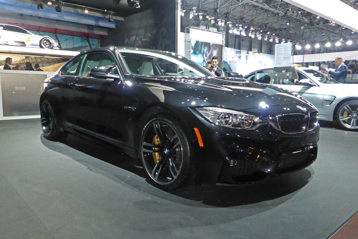 BMW M4 Coupe New York motor show