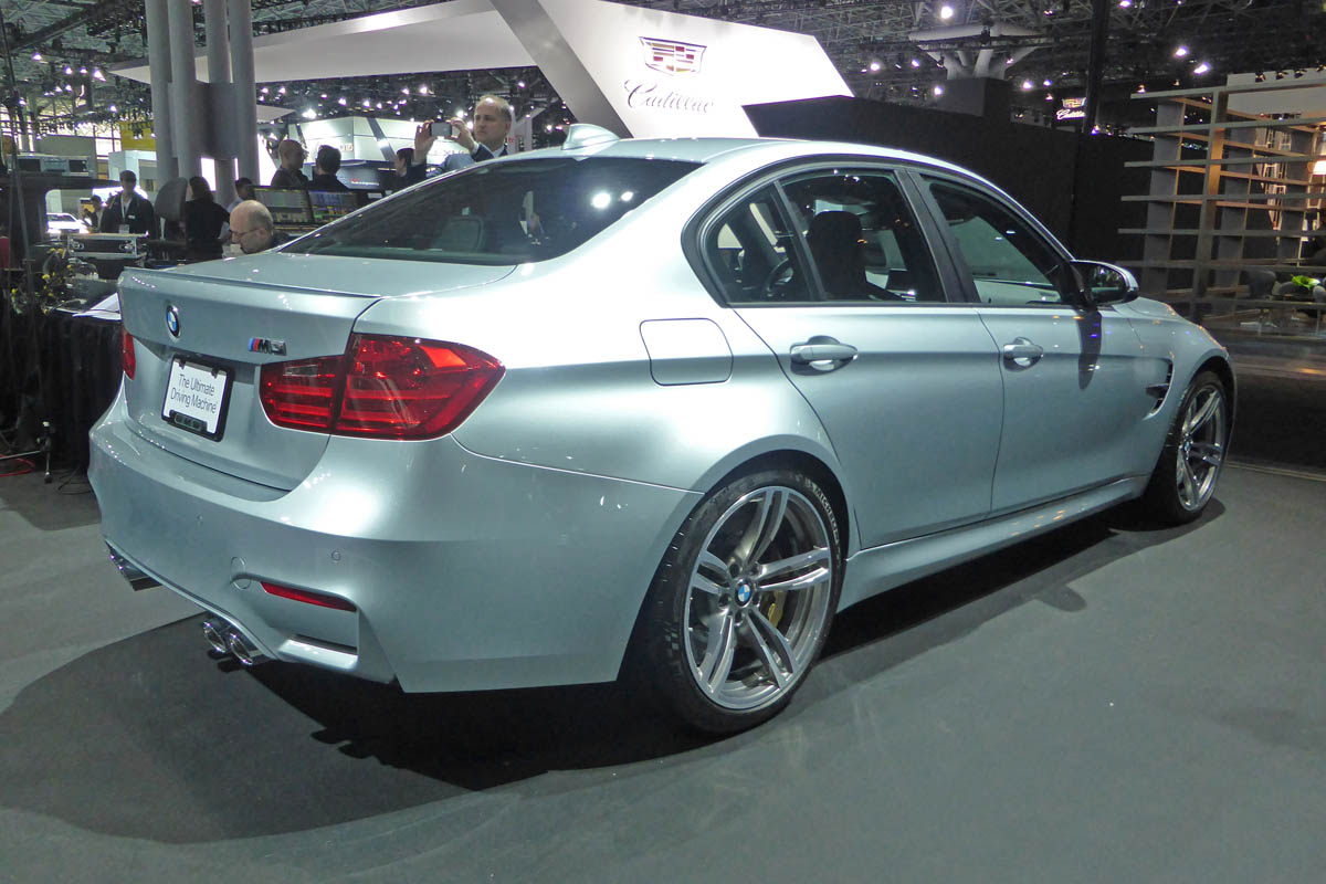 BMW M3 Saloon New York motor show