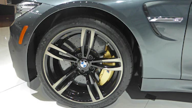 BMW M4 Convertible New York show alloy wheel