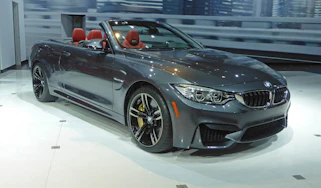 BMW M4 Convertible New York show front