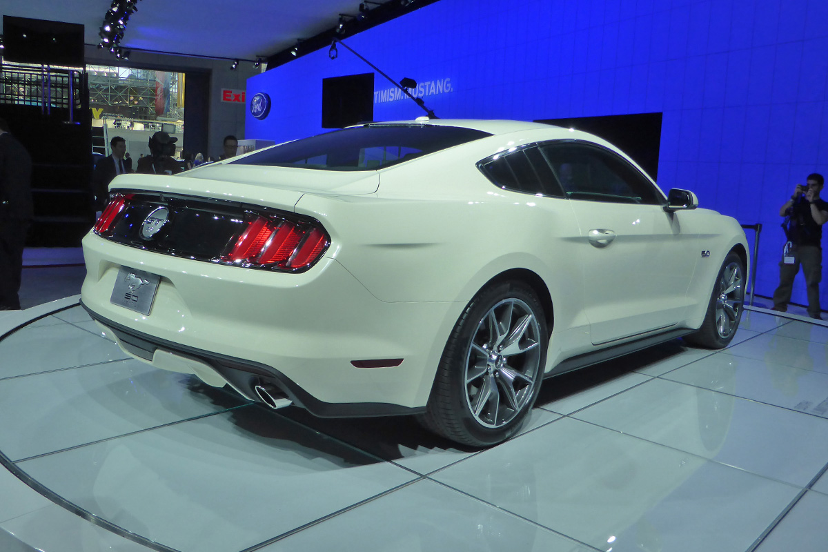 Ford Mustang 50th Anniversary New York show