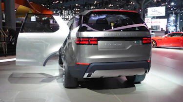 Land Rover Discovery Vision concept New York show rear