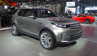 Land Rover Discovery Vision concept New York show front