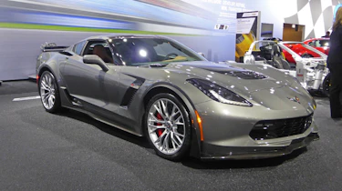Chevrolet Corvette Z06 coupe grey front