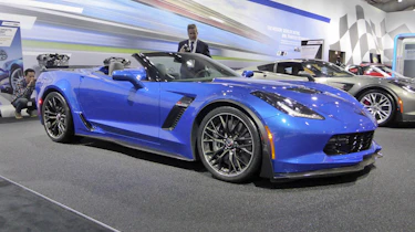 Chevrolet Corvette Z06 Convertible blue