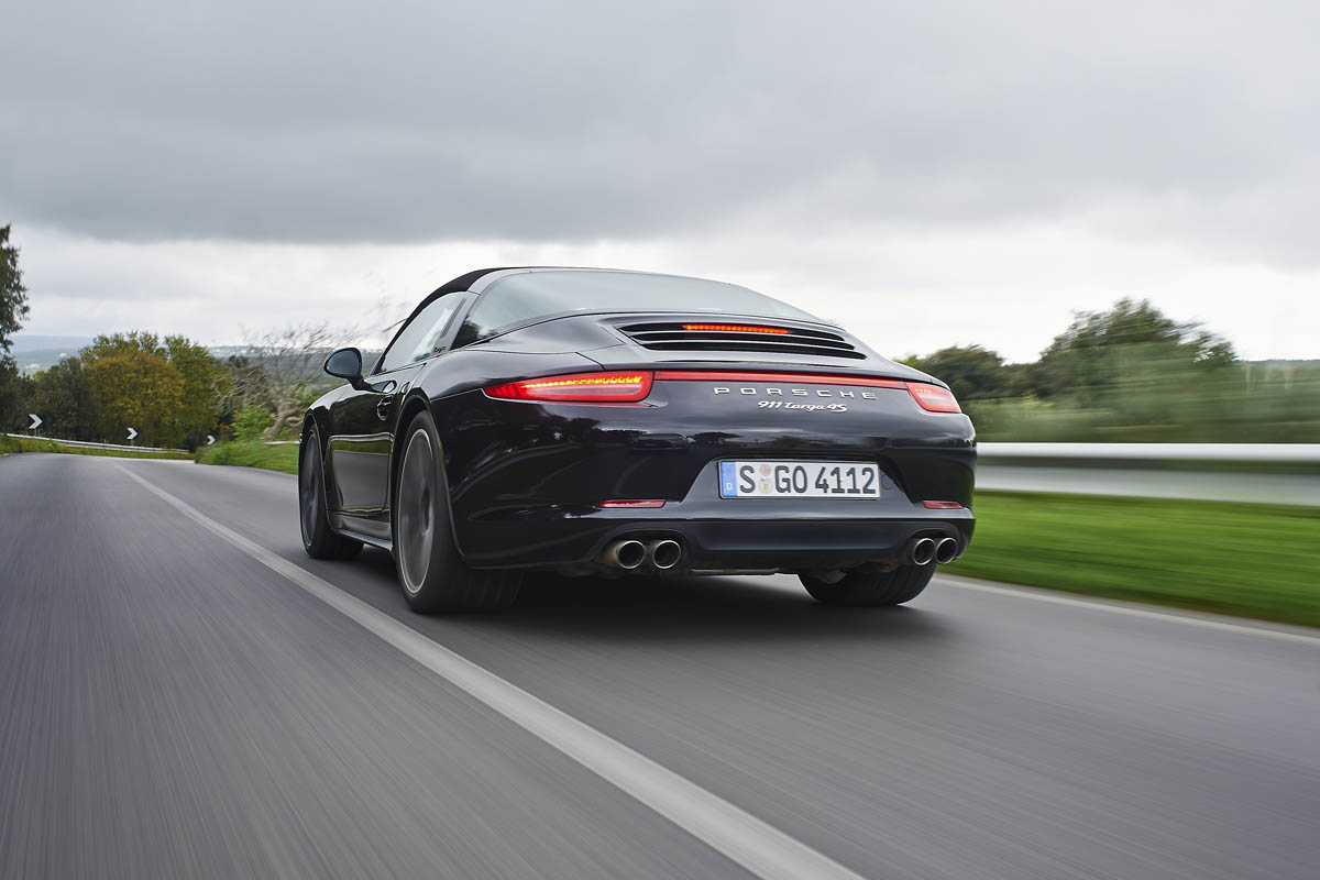 Porsche 911 Targa 991 evo feature