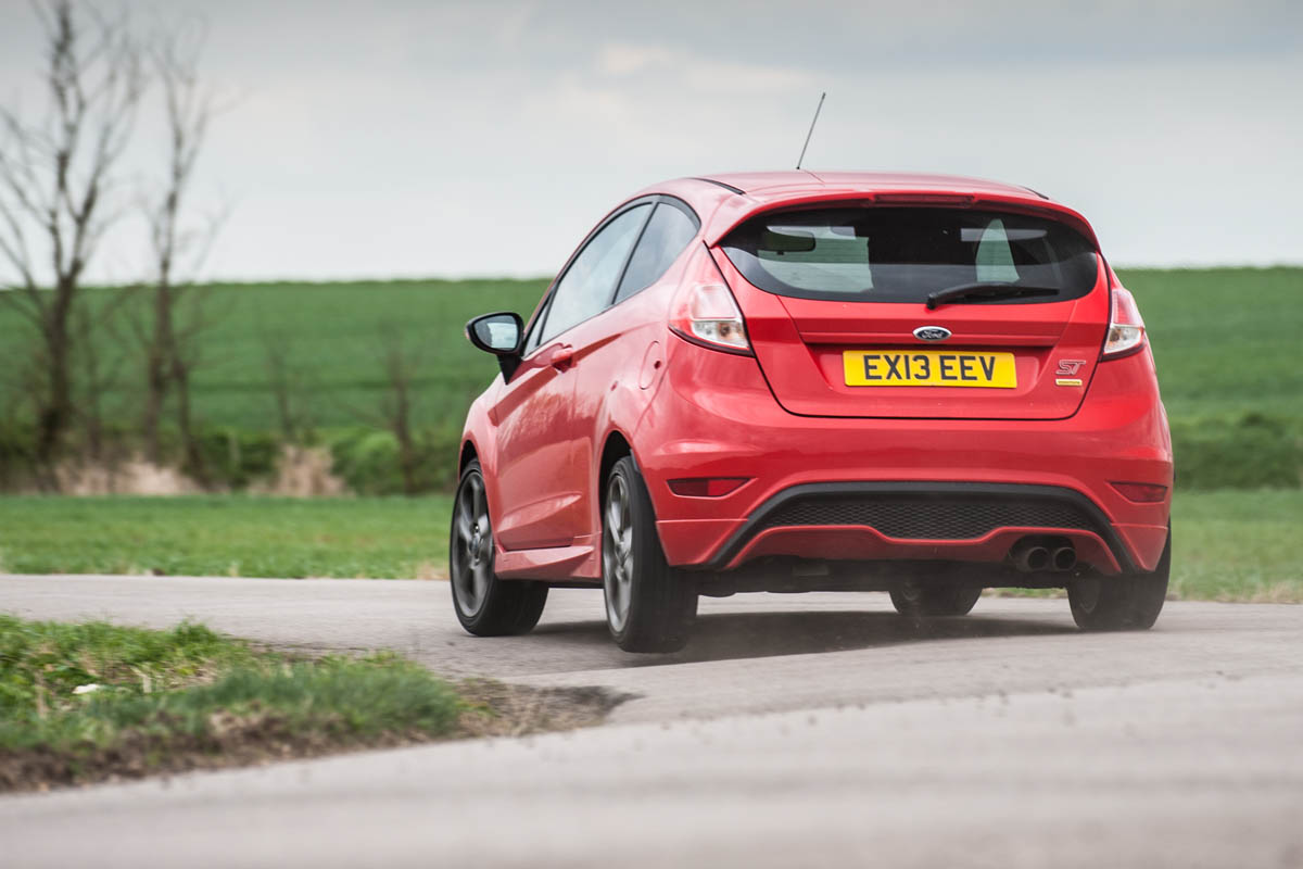 Ford Fiesta ST rear cornering