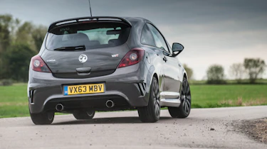 Vauxhall Corsa VXR Clubsport rear cornering