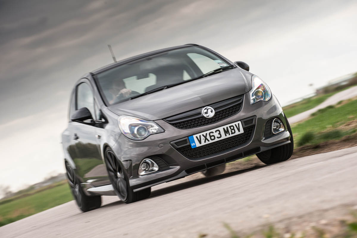 Vauxhall Corsa VXR Clubsport grey front