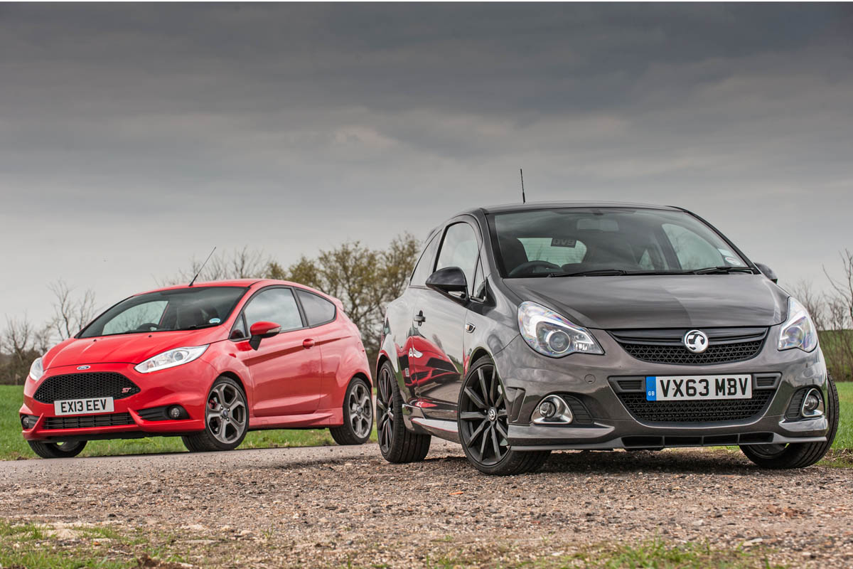 Ford Fiesta ST vs Vauxhall Corsa VXR Clubsport