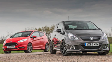Ford Fiesta ST vs Vauxhall Corsa VXR Clubsport