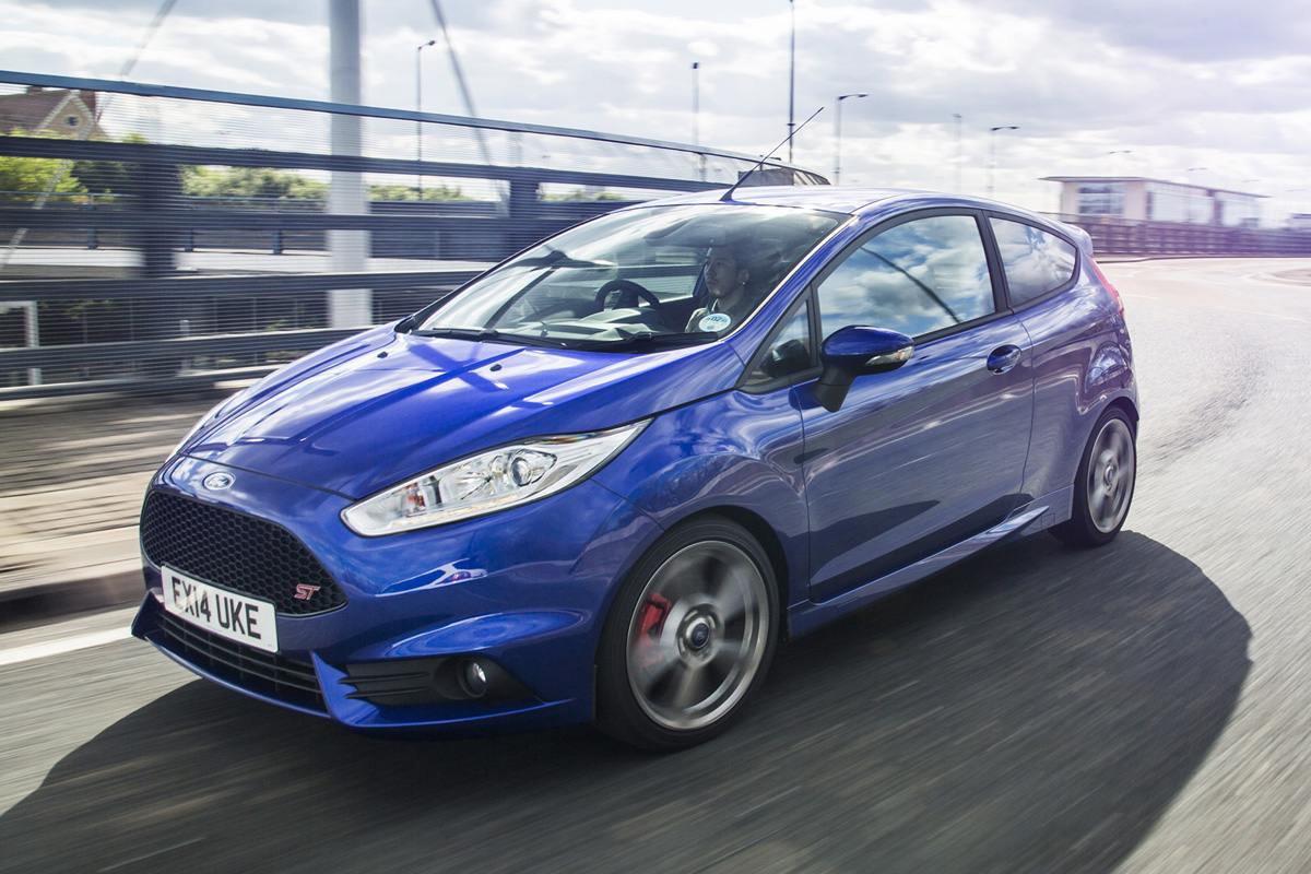 New top spec Ford Fiesta ST3 blue