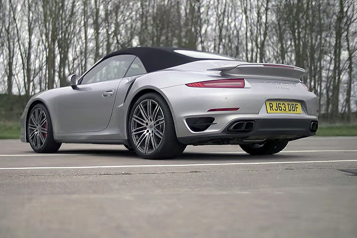 Nissan GT-R v Porsche 911 Turbo: drag race