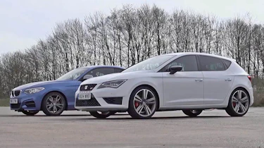 BMW M235i vs SEAT Leon Cupra: drag race