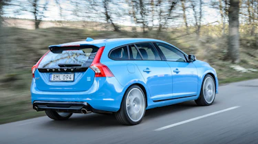 Volvo V60 Polestar Rebel Blue back