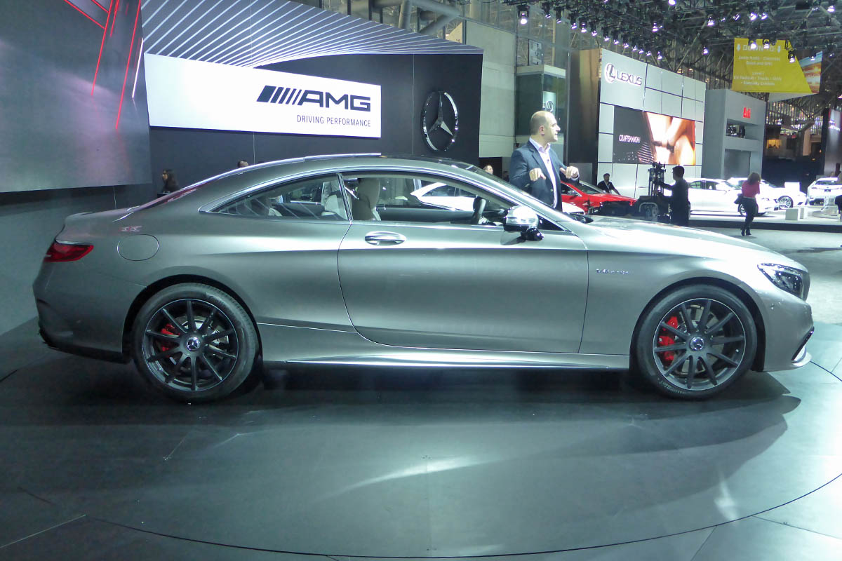 Mercedes S63 AMG Coupe New York show