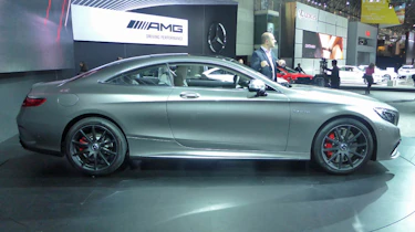 Mercedes S63 AMG Coupe New York show