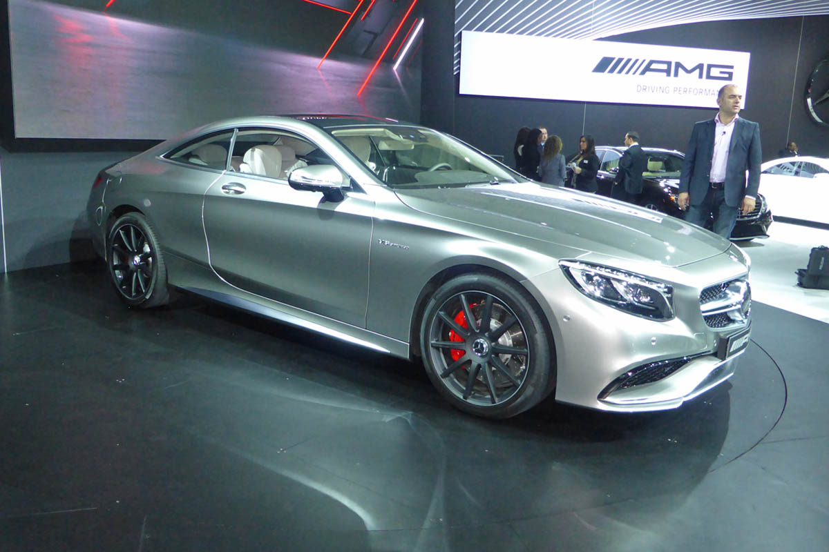 Mercedes S63 AMG Coupe New York auto show