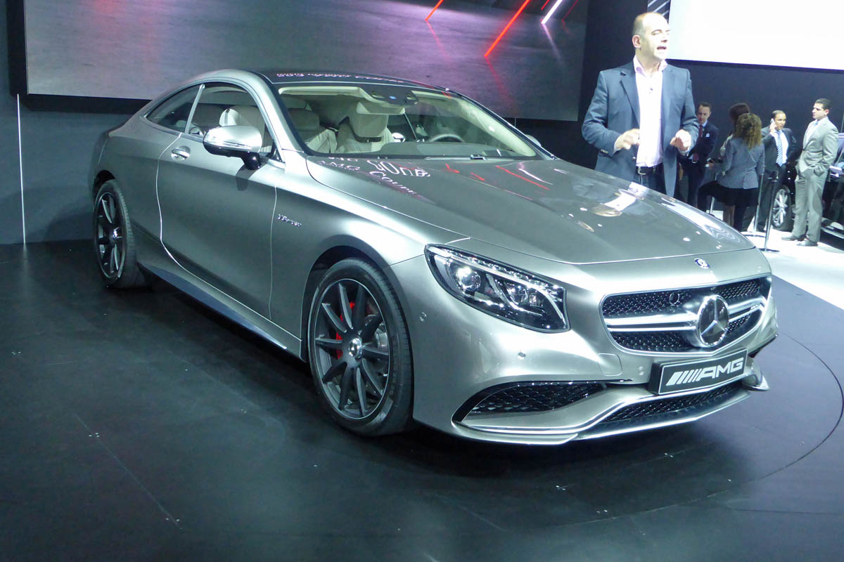 Mercedes S63 AMG Coupe New York motor show