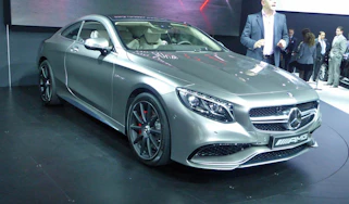 Mercedes S63 AMG Coupe New York motor show