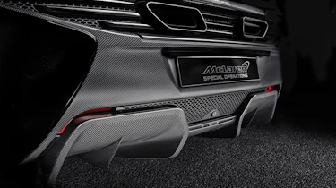 MSO McLaren 650S carbon rear diffuser