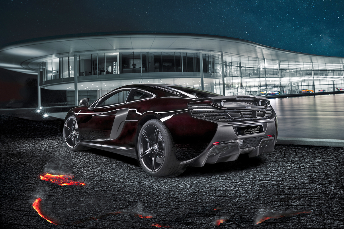 MSO McLaren 650S rear view