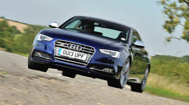Audi S5 blue