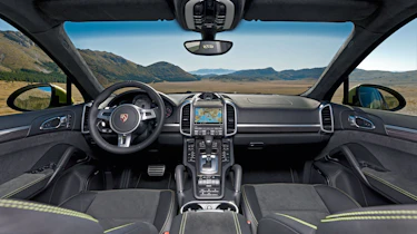 Porsche Cayenne GTS interior dashboard
