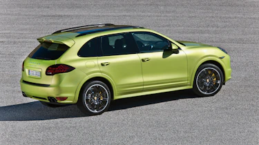 Porsche Cayenne GTS yellow green