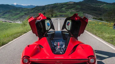 Ferrari LaFerrari doors open