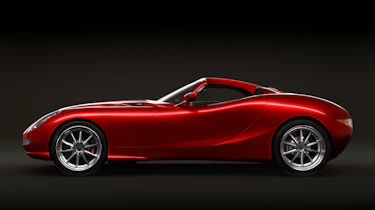 Trident Iceni sports car side profile