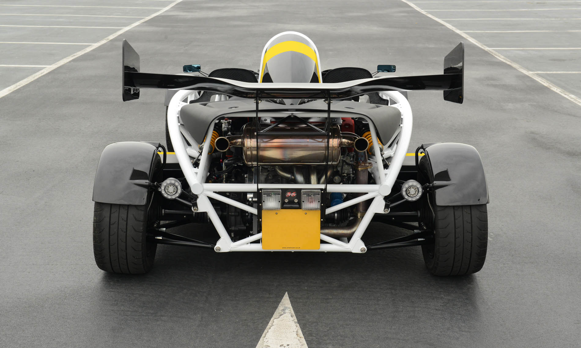 Ariel Atom 3.5R rear, with engine