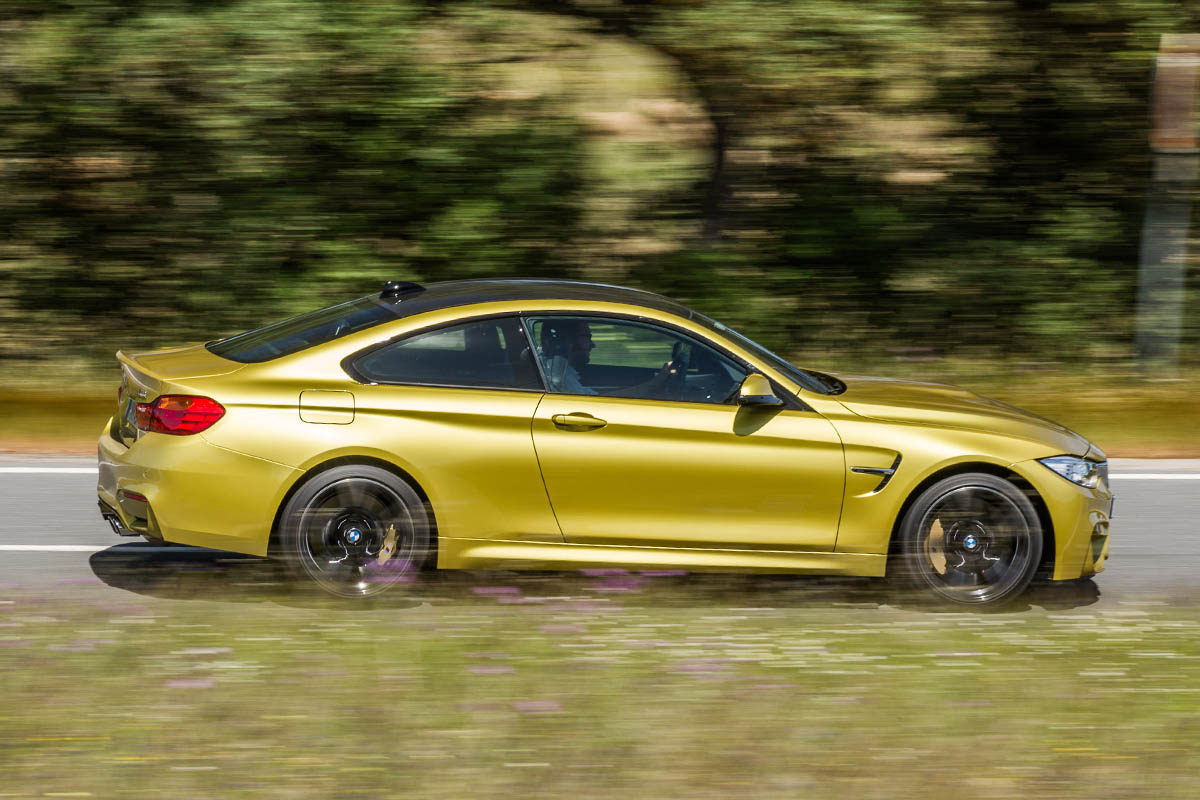 BMW M4 side profile