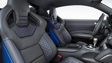 Audi R8 LMX quilted leather sports seat