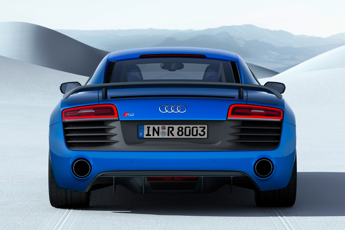 Audi R8 LMX rear view