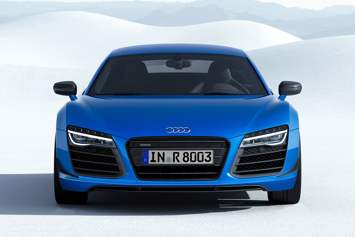 Audi R8 LMX front view
