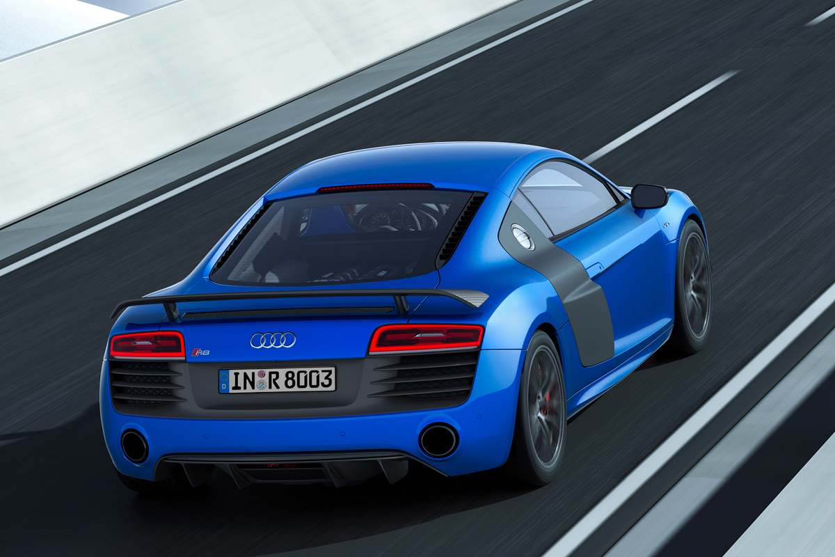 Audi R8 LMX blue