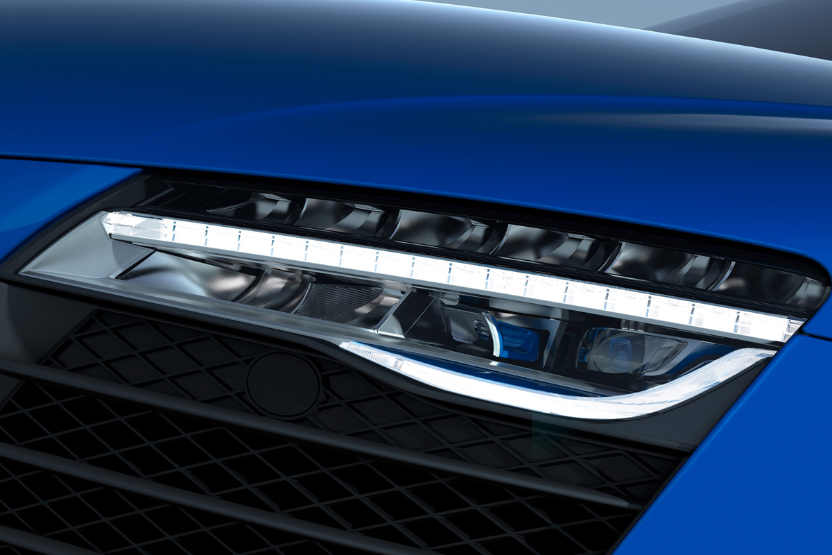Audi R8 LMX laser headlight