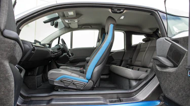 BMW i3 suicide doors open