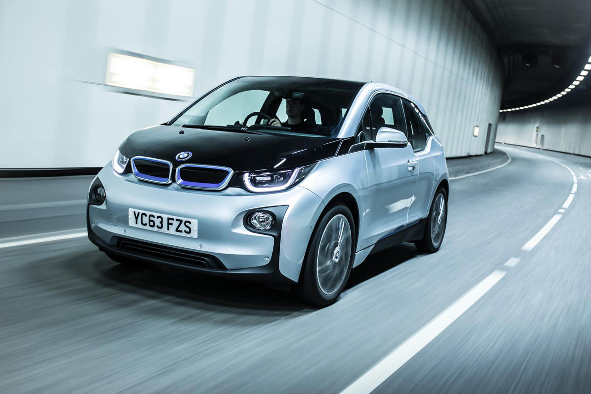 BMW i3 silver front