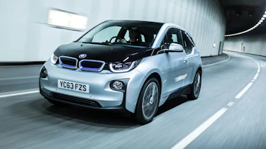 BMW i3 silver front