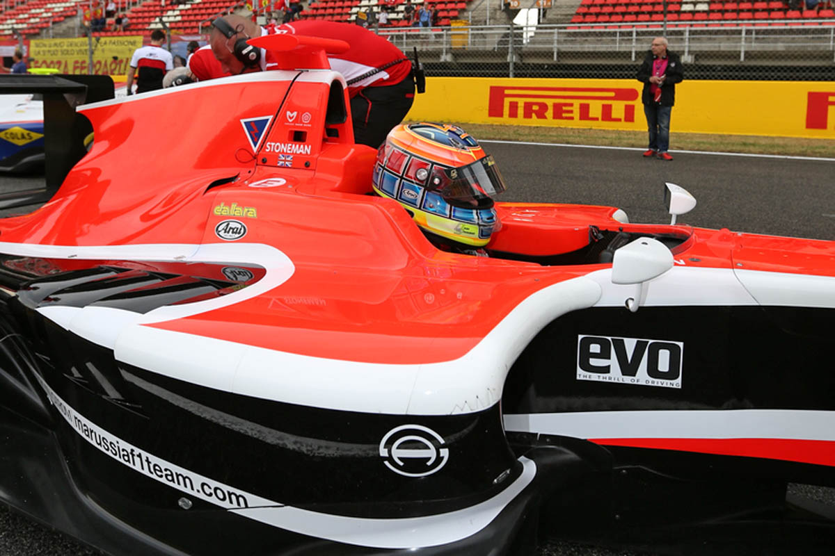 Dean Stoneman evo sticker GP3 racing car