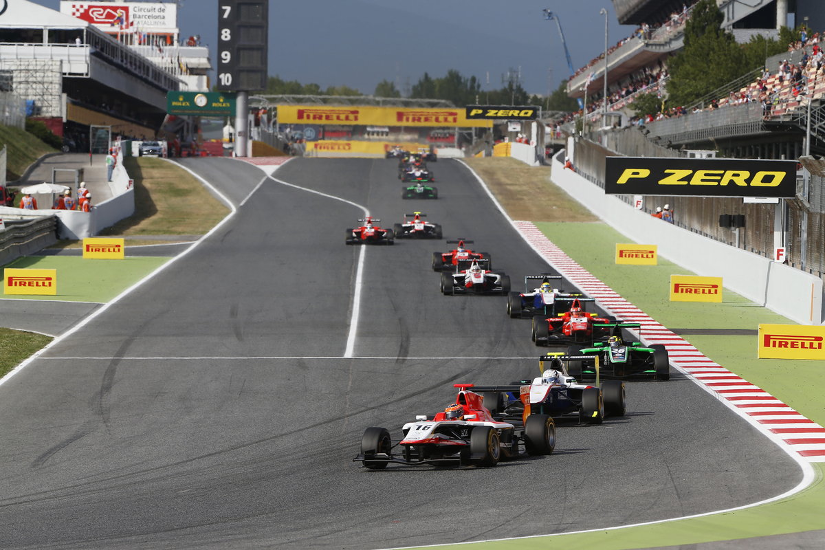 Dean Stoneman GP3 win Catalunya