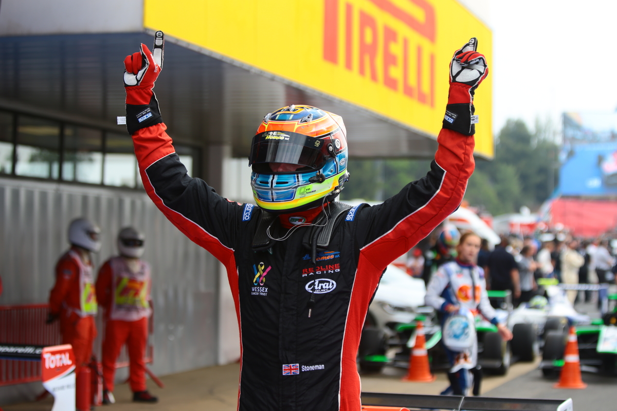Dean Stoneman GP3 win
