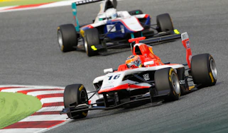 Dean Stoneman GP3 racing car