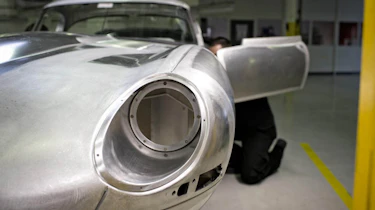 Lightweight Jaguar E-type production resumes
