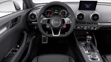 Audi A3 Clubsport quattro interior dashboard
