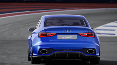 Audi A3 Clubsport quattro blue rear